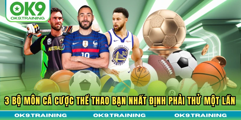 thể thao ok9 3 3 bộ môn cá cược thể thao bạn nhất định phải thử một lần