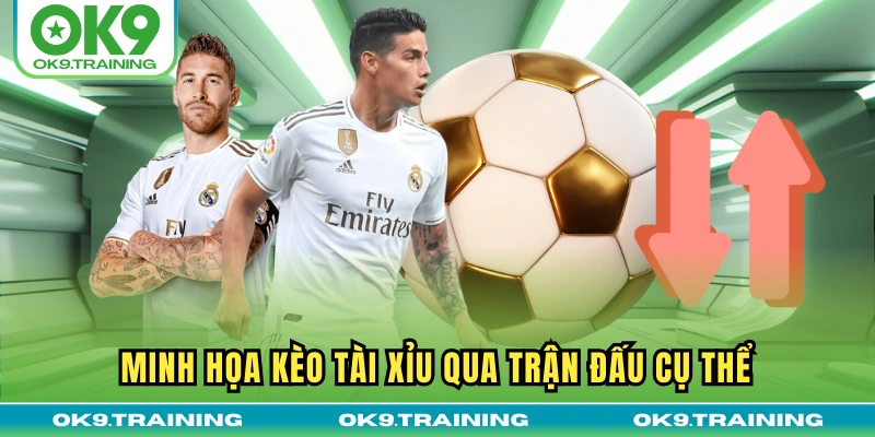 Kèo Tài Xỉu | Toàn Tập Kiến Thức Cần Biết Trước Khi Bắt Đầu 3 Minh họa kèo Tài Xỉu qua trận đấu cụ thể